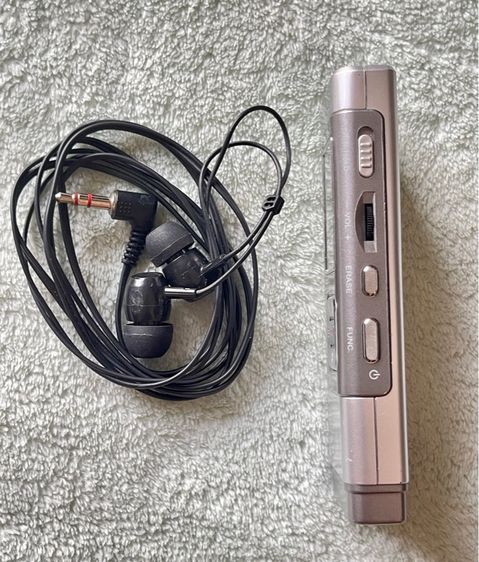 เครื่องบันทึกเสียง วิทยุ FM-AM ขนาดพกพา มือ2 จากญี่ปุ่น รูปที่ 3