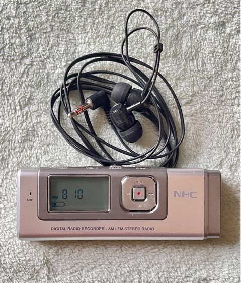 เครื่องบันทึกเสียง วิทยุ FM-AM ขนาดพกพา มือ2 จากญี่ปุ่น รูปที่ 5