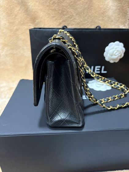 Used Like New​ Chanel Classic 10 Black Caviar GHW Microchip (2022) รูปที่ 10