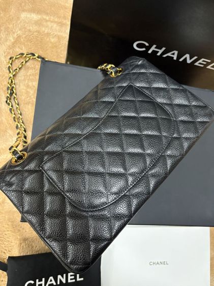 Used Like New​ Chanel Classic 10 Black Caviar GHW Microchip (2022) รูปที่ 3