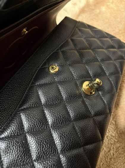 Used Like New​ Chanel Classic 10 Black Caviar GHW Microchip (2022) รูปที่ 8