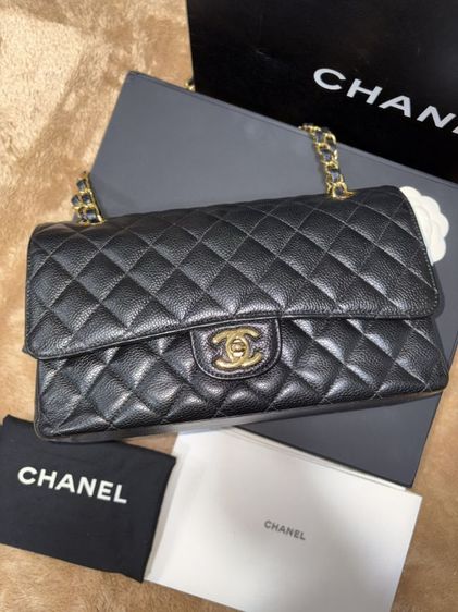 Used Like New​ Chanel Classic 10 Black Caviar GHW Microchip (2022) รูปที่ 2