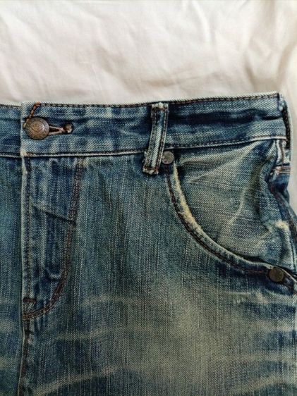 กระโปรงยีนส์ BRAPPERS แท้ 🚨มือสอง  L รูปที่ 3