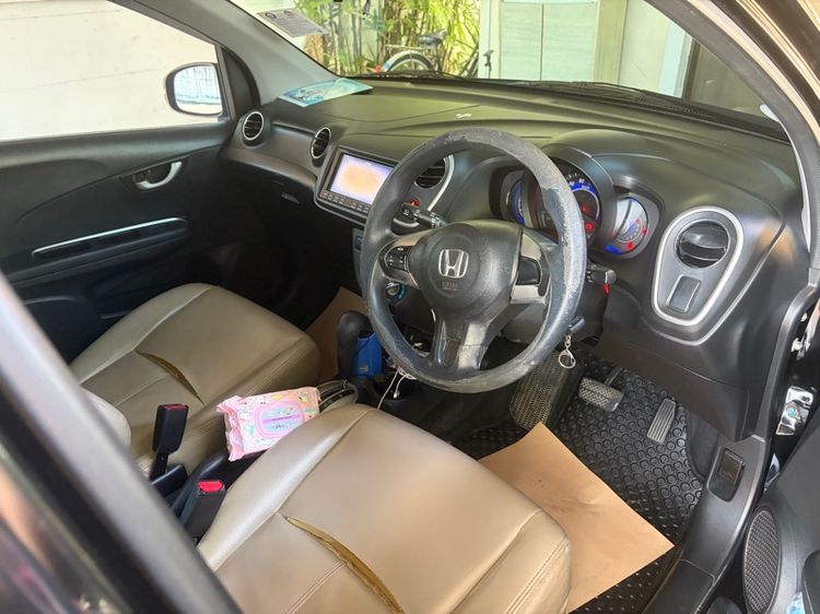 Honda Mobilio 2015 1.5 RS Van เบนซิน ดำ รูปที่ 2