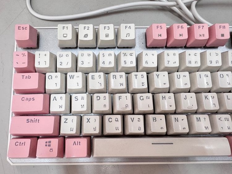 คีย์บอร์ดมือสอง Keyboard Nubwo X-Lusion M X21 Pink  รูปที่ 6