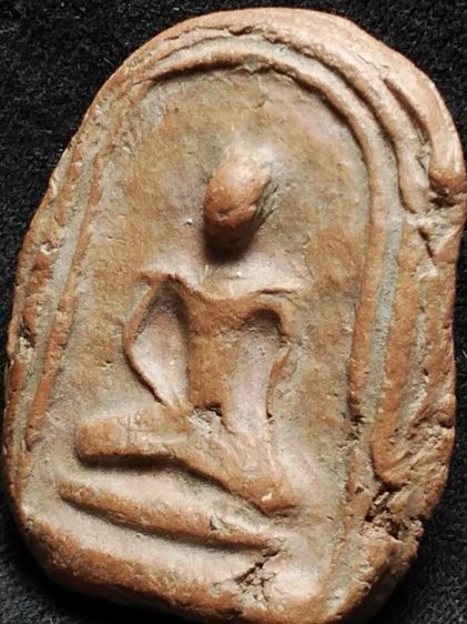 พระพิมพ์เศียรโล้นสะดุ้งกลับเนื้อดินหลวงปู่บุญครับ รูปที่ 16