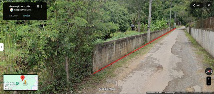 ขายที่ดินพร้อมโฉนด 1-1-24 ตรว. อ.ปากช่อง จ.นครราชสีมา ทำเลดี บรรยากาศร่มรื่น วิวภูเขา ติดถนนทางขึ้นเขาใหญ่ รูปที่ 3