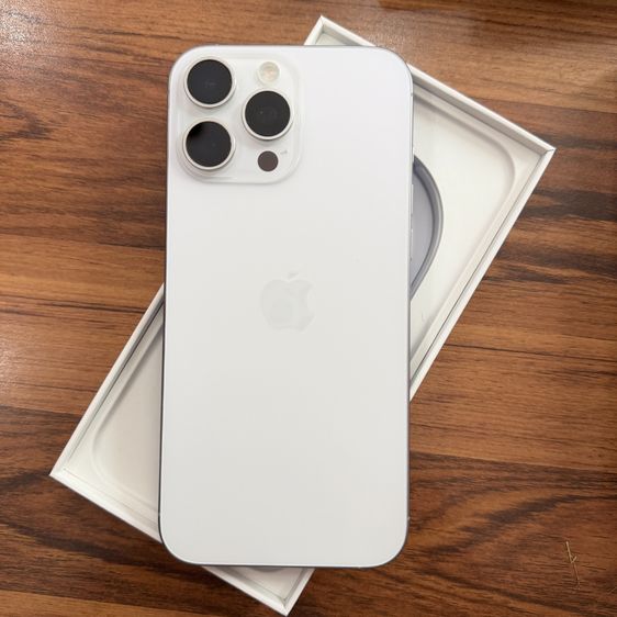 iPhone 16 Pro Max 256 GB เจ้าของขายเอง สี White Titanium สภาพ 99 รูปที่ 4