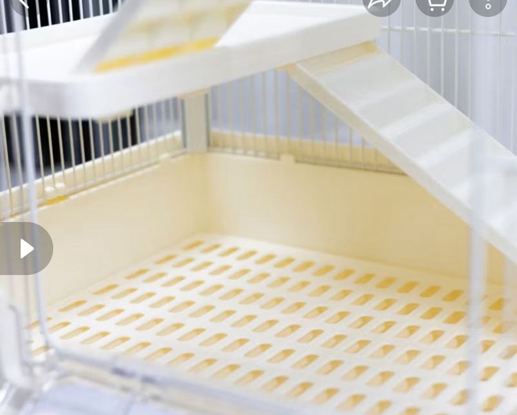 กรงสองชั้น สภาพดี สีชมพู รูปที่ 4