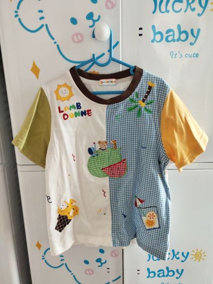 เสื้อเด็กแขนสั้น มือสอง ไซส์130