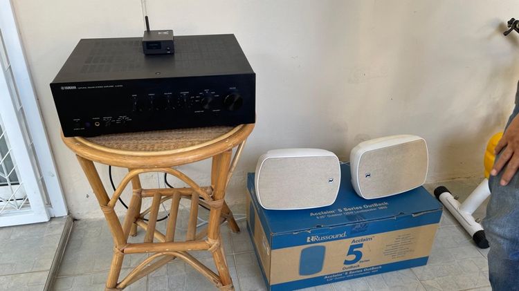 ลำโพง Outdoor Russound Acclaim 5 (1 คู่) ใช้งานได้สมบูรณ์ พร้อมขาแขวนและกล่อง รูปที่ 6