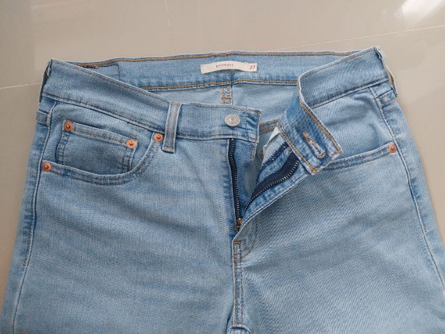 กางเกง LEVI  เอว27  boyfriend แท้ รูปที่ 6