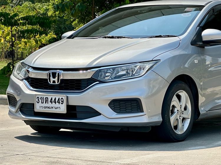 Honda City 2018 1.5 S Sedan เบนซิน ไม่ติดแก๊ส เกียร์อัตโนมัติ บรอนซ์เงิน รูปที่ 3
