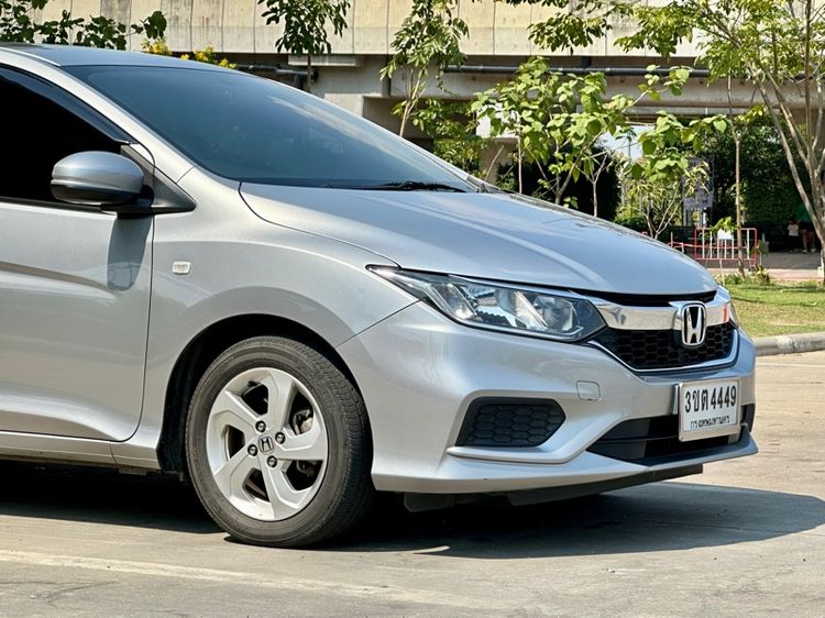 Honda City 2018 1.5 S Sedan เบนซิน ไม่ติดแก๊ส เกียร์อัตโนมัติ บรอนซ์เงิน รูปที่ 2
