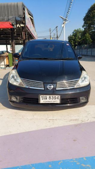 Nissan Tiida 2006 1.6 G Sedan เบนซิน ไม่ติดแก๊ส เกียร์อัตโนมัติ ดำ รูปที่ 3