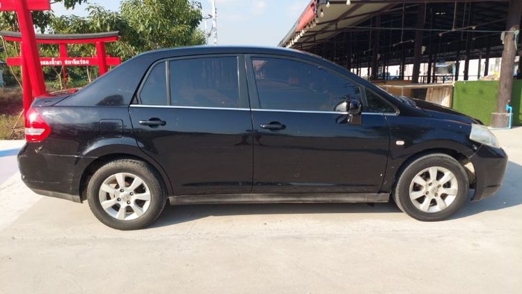 Nissan Tiida 2006 1.6 G Sedan เบนซิน ไม่ติดแก๊ส เกียร์อัตโนมัติ ดำ รูปที่ 2