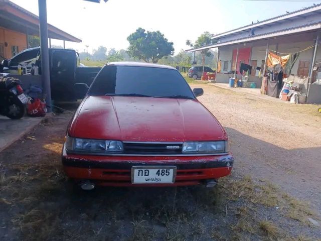 Mazda 626 1990 รุ่นย่อยอื่นๆ Sedan เบนซิน ไม่ติดแก๊ส เกียร์ธรรมดา แดง รูปที่ 2