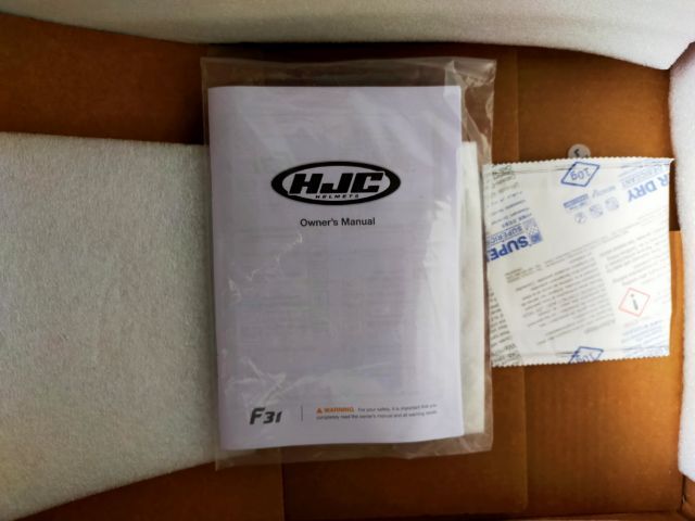 🏖️หมวก Hjc f31 สวยๆเลยครับ ครบยกกล่อง 4900บ. รูปที่ 9
