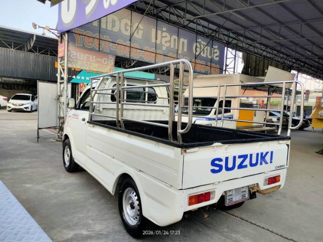 Suzuki Carry 2016 1.6 Pickup เบนซิน ไม่ติดแก๊ส เกียร์ธรรมดา ขาว รูปที่ 4
