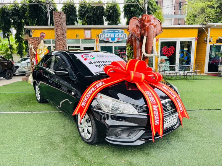 Suzuki Ciaz 2021 1.2 GL Sedan เบนซิน LPG เกียร์ธรรมดา ดำ รูปที่ 2