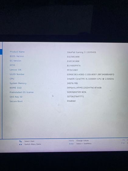 Lenovo ideapad gaming 3-15IMH05 รูปที่ 6