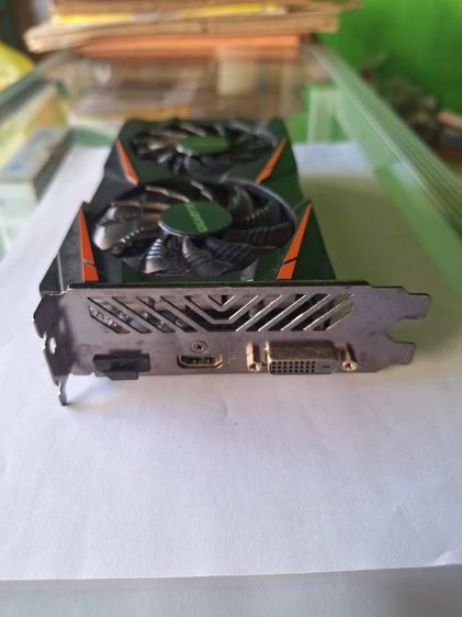 การ์ดจอ GIGABYTE RX 460 4GB พัดลมคู่ ใช้งานปกติ รูปที่ 4