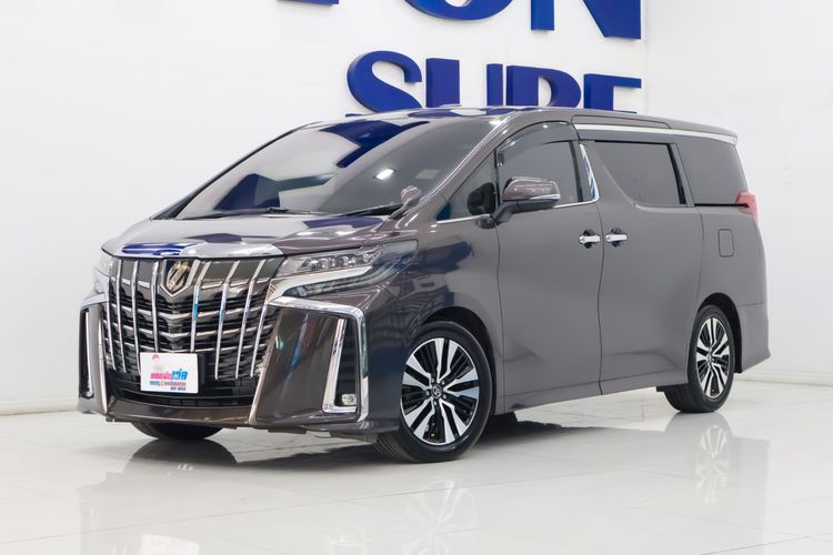 รถ Toyota Alphard 2.5 S C-Package สี น้ำตาล