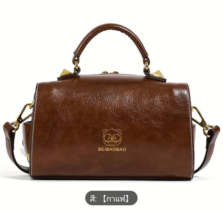 กระเป๋าสะพาย Beibaobao ลายหมี สีน้ำตาล BA0021 รูปที่ 2