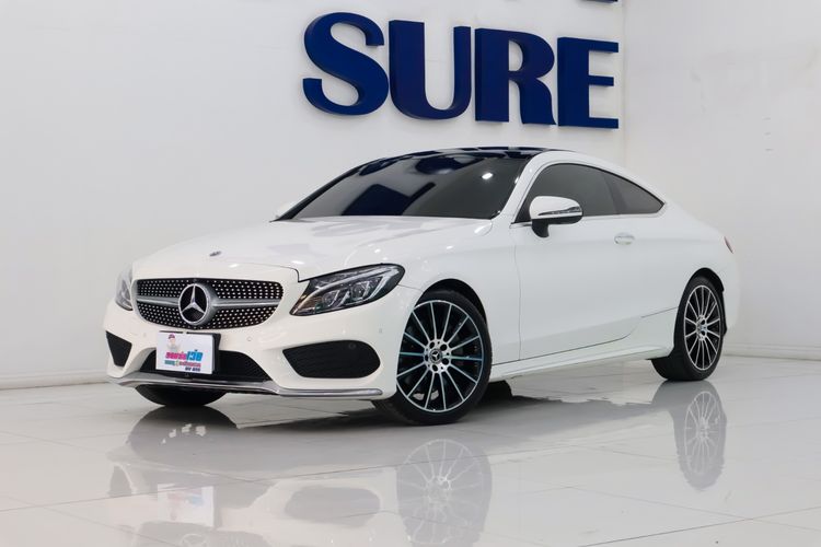 รถ Mercedes-Benz C-Class C250 สี ขาว