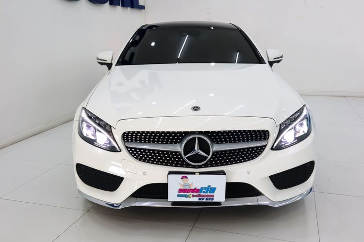 Mercedes-Benz C-Class 2017 C250 Sedan เบนซิน ไม่ติดแก๊ส เกียร์อัตโนมัติ ขาว รูปที่ 2