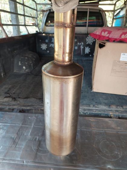 ท่อพักกลางสแตนเลสรถกระบะ 6×18 นิ้ว ท่อ2.5 นิ้ว  รูปที่ 3