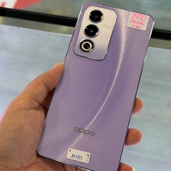 OPPO A3 Pro 5G สีม่วง เครื่องศูนย์ สภาพสวยมาก มีรอยเคส จอ6.67นิ้ว แรม6รอม128 Dimensity6300 กล้อง50ล้าน(3ตัว)🔥🔥 รูปที่ 7