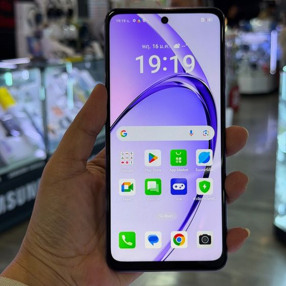 อื่นๆ 128 GB OPPO A3 Pro 5G สีม่วง เครื่องศูนย์ สภาพสวยมาก มีรอยเคส จอ6.67นิ้ว แรม6รอม128 Dimensity6300 กล้อง50ล้าน(3ตัว)🔥🔥