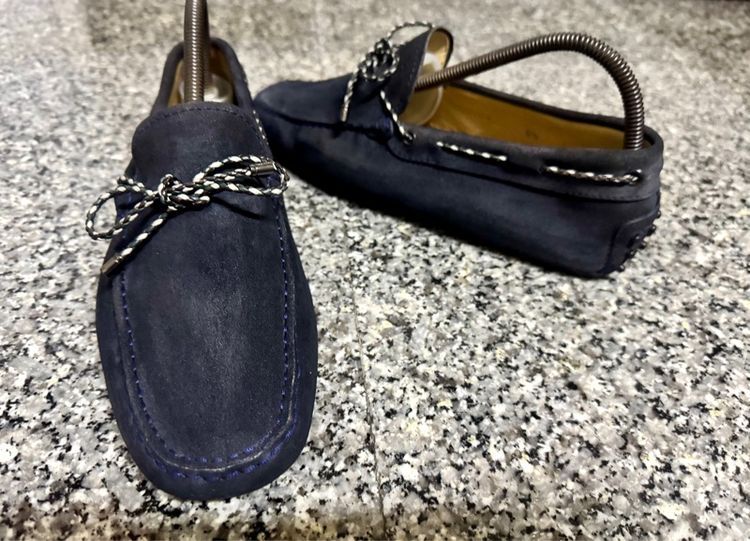 Tod’s Gommino Suede Loafers เบอร์40.5 รูปที่ 3