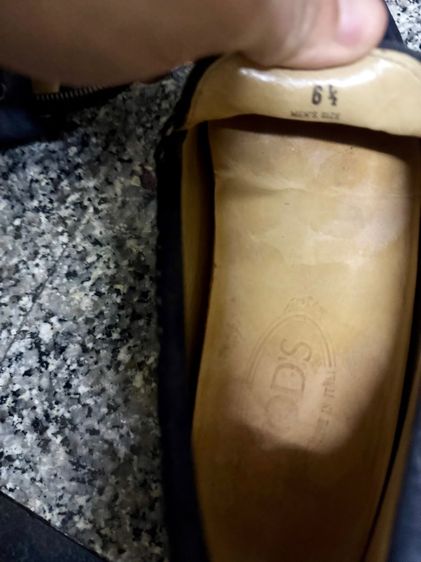 Tod’s Gommino Suede Loafers เบอร์40.5 รูปที่ 5