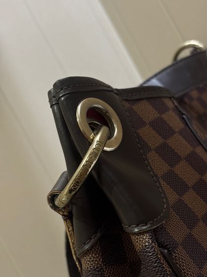 กระเป๋า Lv Galliera PM Damier Ebene shoulder bag รูปที่ 4