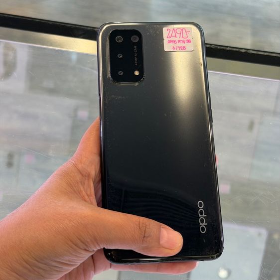 Oppo A74 5G สีดำ เครื่องศูนย์ สภาพสวยมาก จอ6.5นิ้ว แรม6รอม128 Snap480 กล้อง48ล้าน(4ตัว)🔥🔥 รูปที่ 2