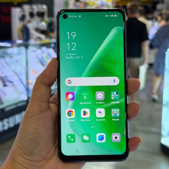 128 GB Oppo A74 5G สีดำ เครื่องศูนย์ สภาพสวยมาก จอ6.5นิ้ว แรม6รอม128 Snap480 กล้อง48ล้าน(4ตัว)🔥🔥
