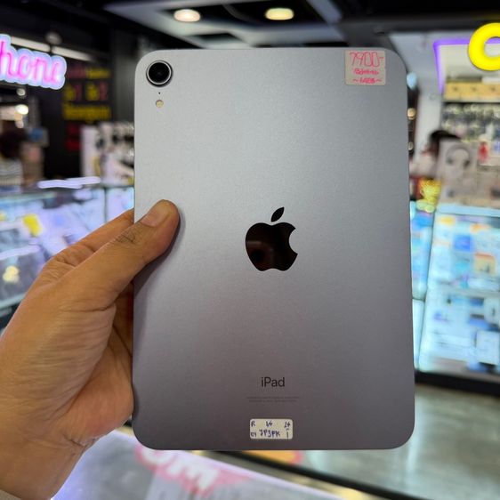 iPad mini6 64GB WiFi สีม่วง เครื่องศูนย์ โมเดลTH สภาพสวยมากๆ เครื่องใช้งานดีเยี่ยม🔥🔥 รูปที่ 2
