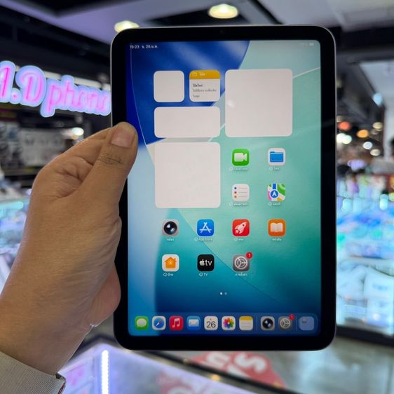 Apple 64 GB iPad mini6 64GB WiFi สีม่วง เครื่องศูนย์ โมเดลTH สภาพสวยมากๆ เครื่องใช้งานดีเยี่ยม🔥🔥
