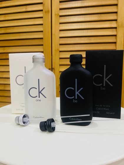ขวดเปล่าน้ำหอมแท้ 💯 CK One   CK Be 100 ml  สภาพสวยจัด อุปกรณ์ครบ พร้อมส่ง