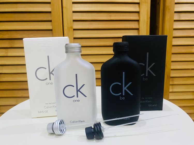 ขวดเปล่าน้ำหอมแท้ 💯 CK One   CK Be 100 ml  สภาพสวยจัด อุปกรณ์ครบ พร้อมส่ง รูปที่ 2