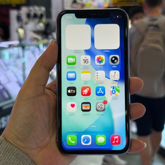 128 GB iPhone11 128GB สีม่วง เครื่องศูนย์ โมเดลTH 🔥🔥