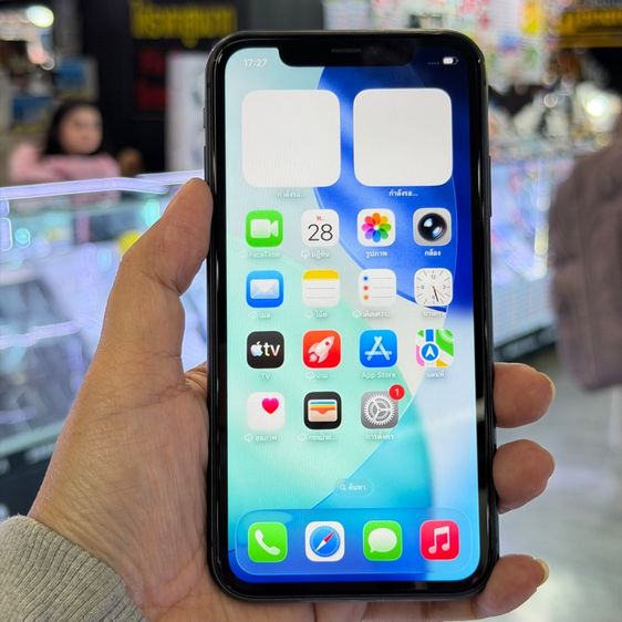 64 GB iPhone11 64GB สีดำ เครื่องศูนย์ โมเดลTH สภาพสวยมากๆ🔥🔥