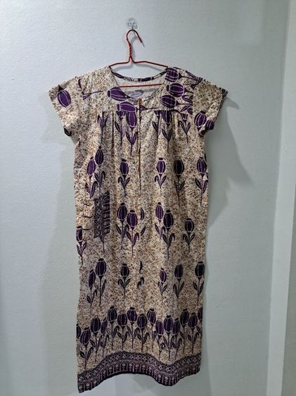 ชุดนอนชุดอยู่บ้าน ลายผ้าปาเต๊ะ (ผู้ใหญ่) รูปที่ 7