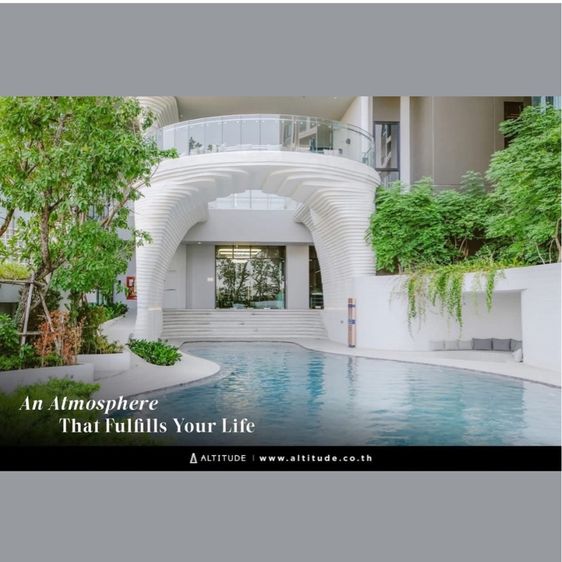 ตกแต่งครบ ให้เช่าอัลติจูดยูนิคอร์นสาทร ท่าพระ รูปที่ 2