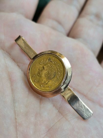 Clip Coin 12 22k Gold หน้าเหรียญ ที่หนีบแบงค์หรือเนคไท เ รูปที่ 12