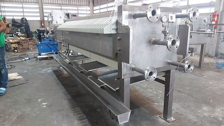 เครื่อง กรอง Filter press รูปที่ 11