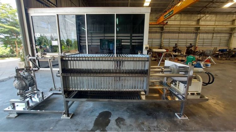 เครื่อง กรอง Filter press รูปที่ 8