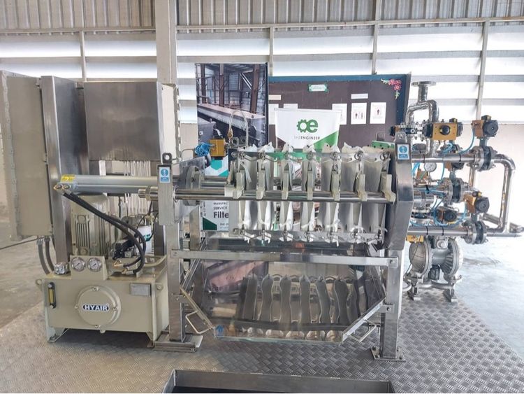 เครื่อง กรอง Filter press รูปที่ 9